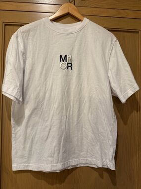 BTS Monochrome White Logo Short-Sleeve T-Shirt - Men's Casual Tee